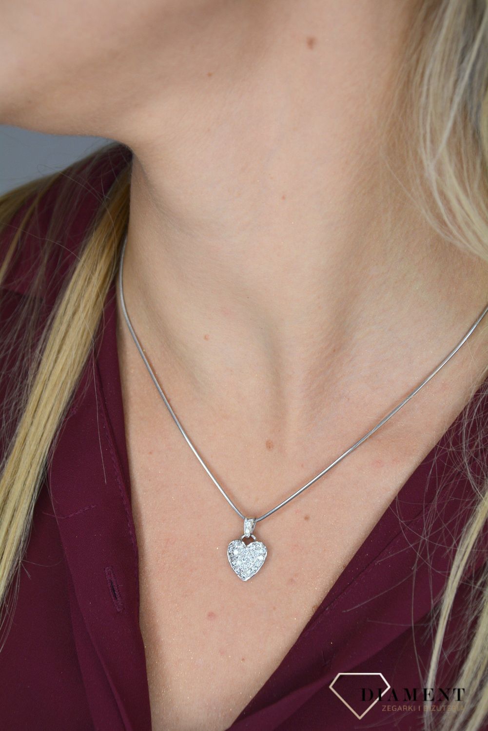 Złoty łańcuszek linka 585 Białe Złoto 1 mm DIA-LAN-1143B-585 1mm ✅ Złoty łańcuszek o splocie linki wykonany z najwyższej jakości białego złota próby 585 ✅.jpg